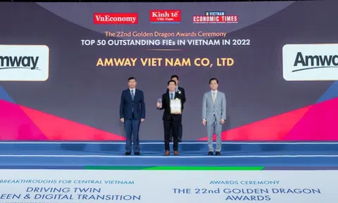 Amway Việt Nam được vinh danh là doanh nghiệp có vốn FDI tiên phong về chuyển đổi số